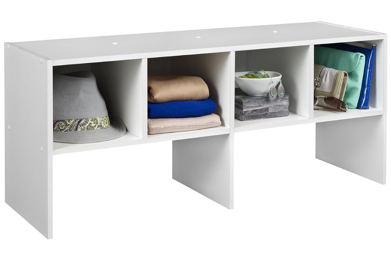 Two-Story Closet Shelves