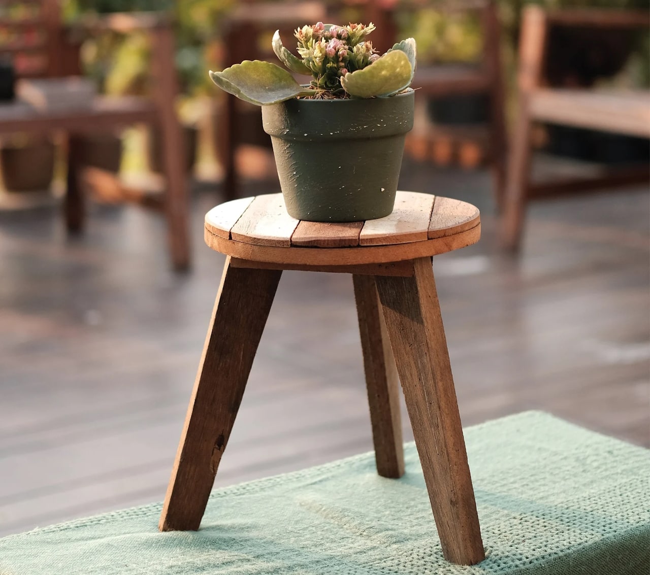 Wooden Plant Stand